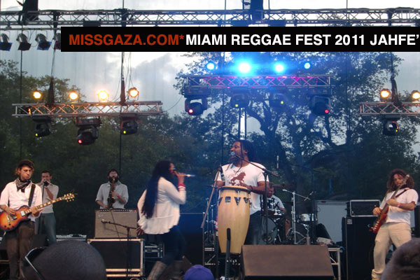 JahFe Live Miami Reggae Festival 2011