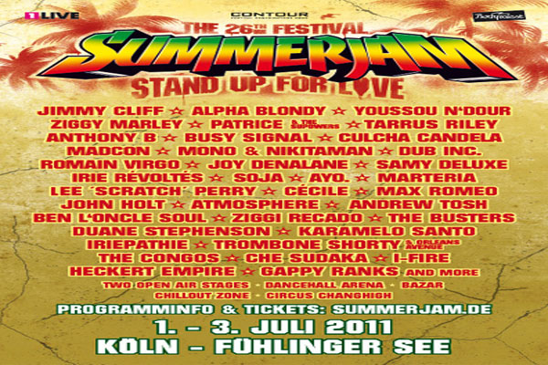 Summer Jam festival 2011 Cologne Germany