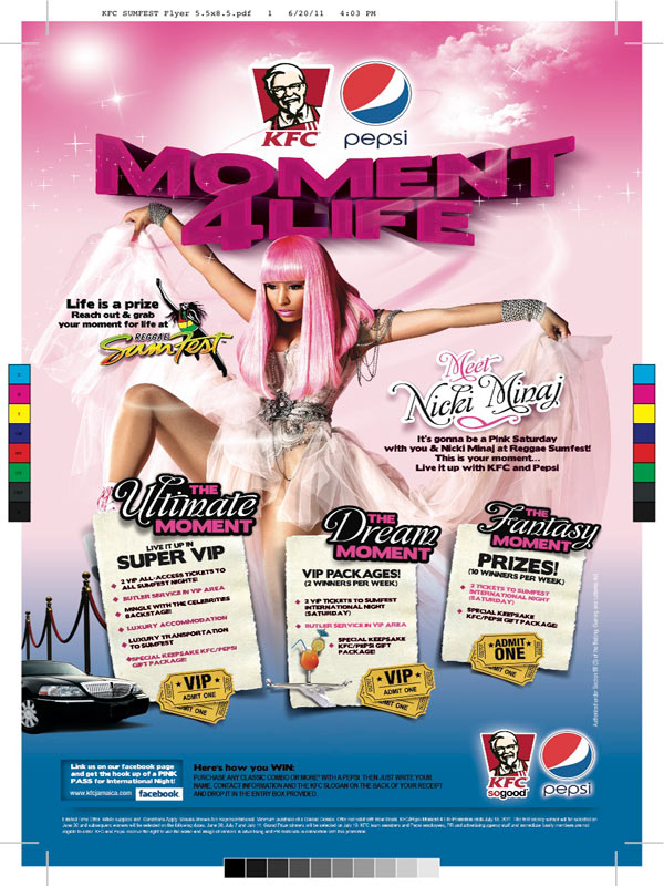 Nicki Minaij Reggae Sumfest 2011