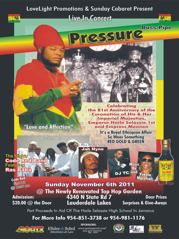 Pressure live in Florida