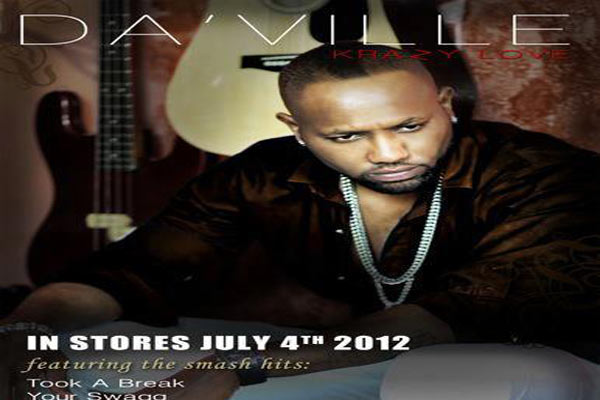 DA'Ville new album Krazy Love June 2012