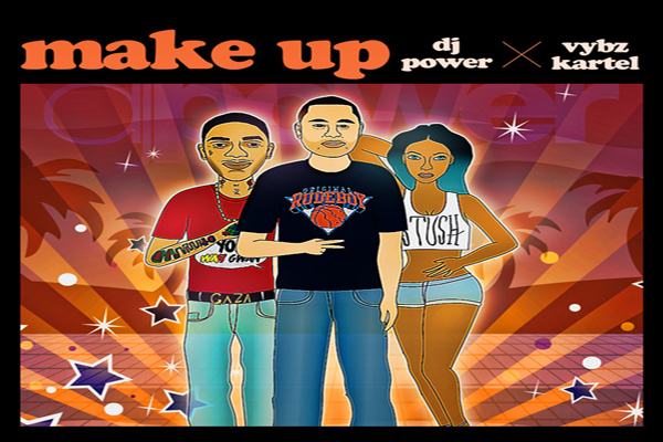Dj Power Vybz Kartel-make-up-new single jan 2013