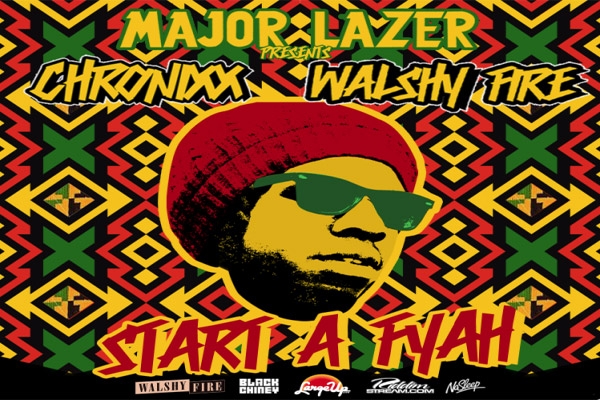 Download Chronixx Start A Fyah Walshy Fire Major Lazer Nov 2012