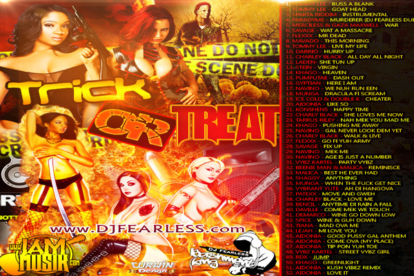 Download DJ Fear Less-Trick Or Treat mixtape nov 2012