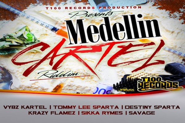 Medellin Cartel riddim vybz kartel tommy lee sparta destiny sparta, sikka rymes march 2020