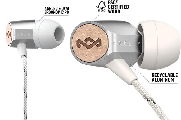 house of marley ear buds ergonomic