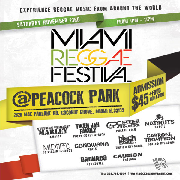 Miami International Reggae Festival 2013